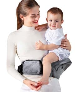 Portabebés GROWNSY Ergonómico con Asiento de Cadera y