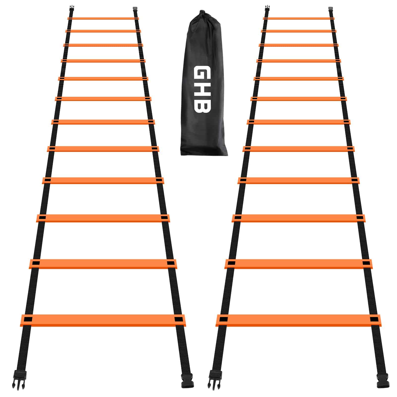 GHB Pro Agility Ladder 2 Pack Agility Training Ladder Speed