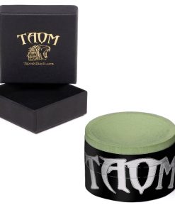 TAOM Tiza de Billar Premium V10 Verde en Caja de Marca