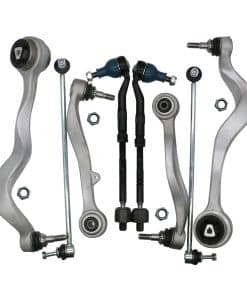 Kit de suspensión delantera de 10 piezas, brazo de control