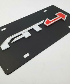 Placa de matrícula de metal para AT4 con emblema 3D