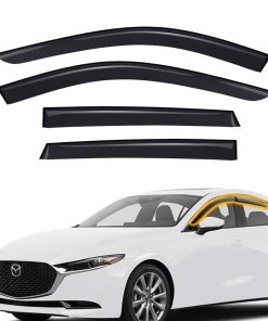 4PC Deflectores de ventana para Mazda 3 Hatchback 2019-2023