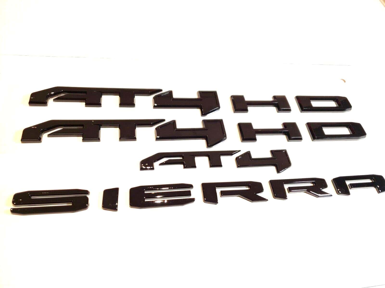 6Pcs Kits AT4 HD Emblema Sierra Puerta Insignia Trasera - Imagen 4