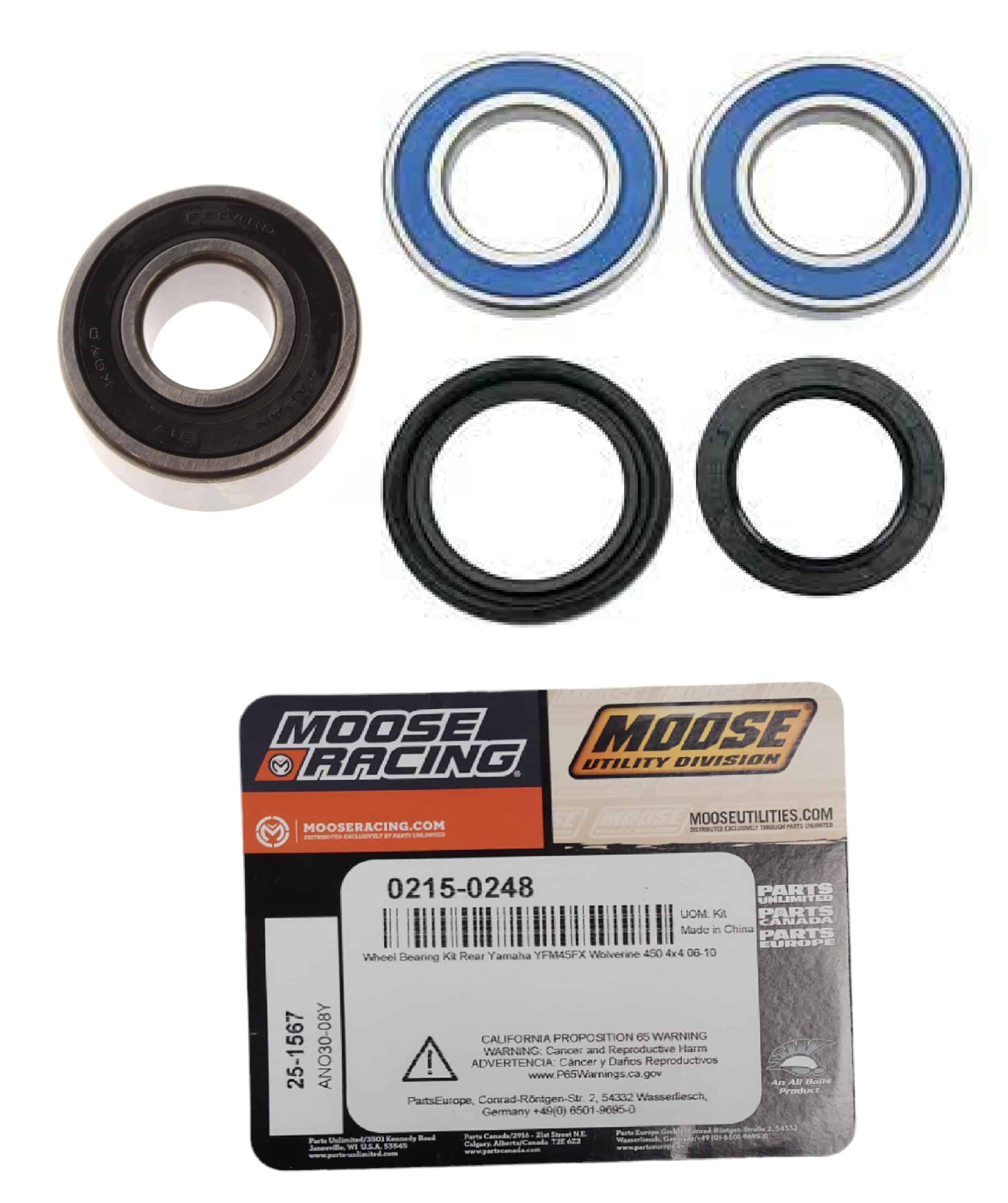 Kit de rodamientos del eje trasero Xfinder para Yamaha - Imagen 3