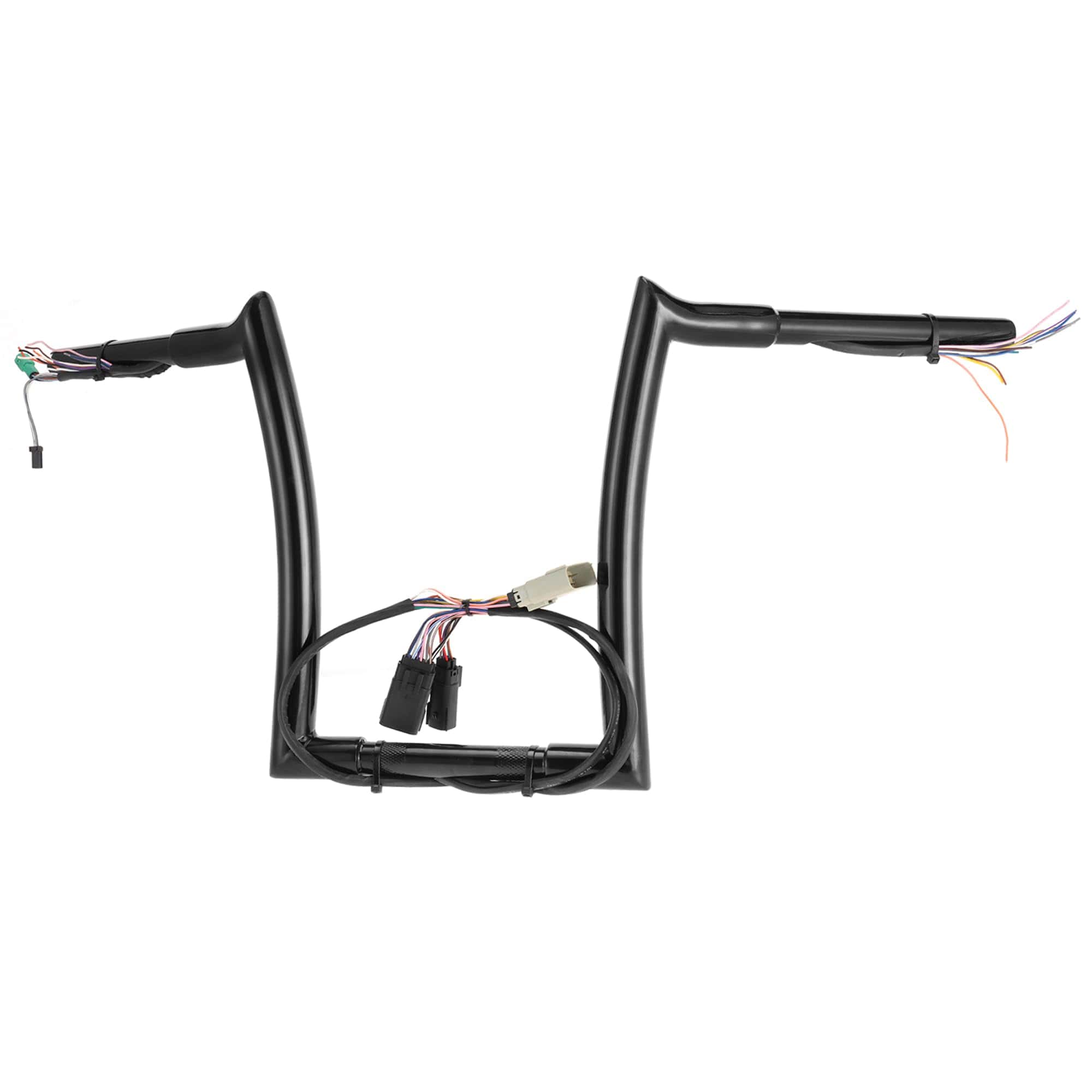 Manillares Ape Hangers pre-cableados de 12" de altura para