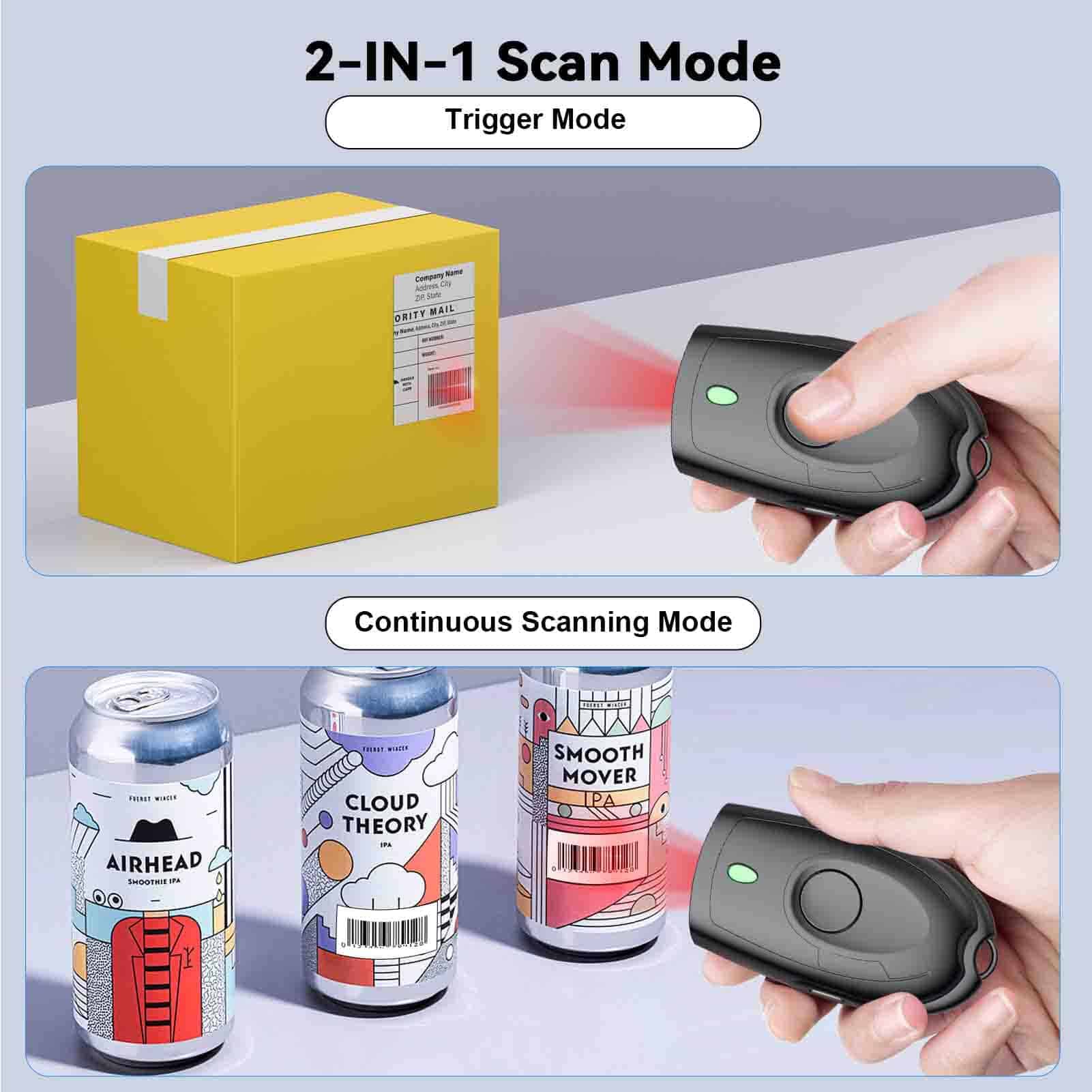 Escáner de Código de Barras Inalámbrico Alacrity Portable - Imagen 5