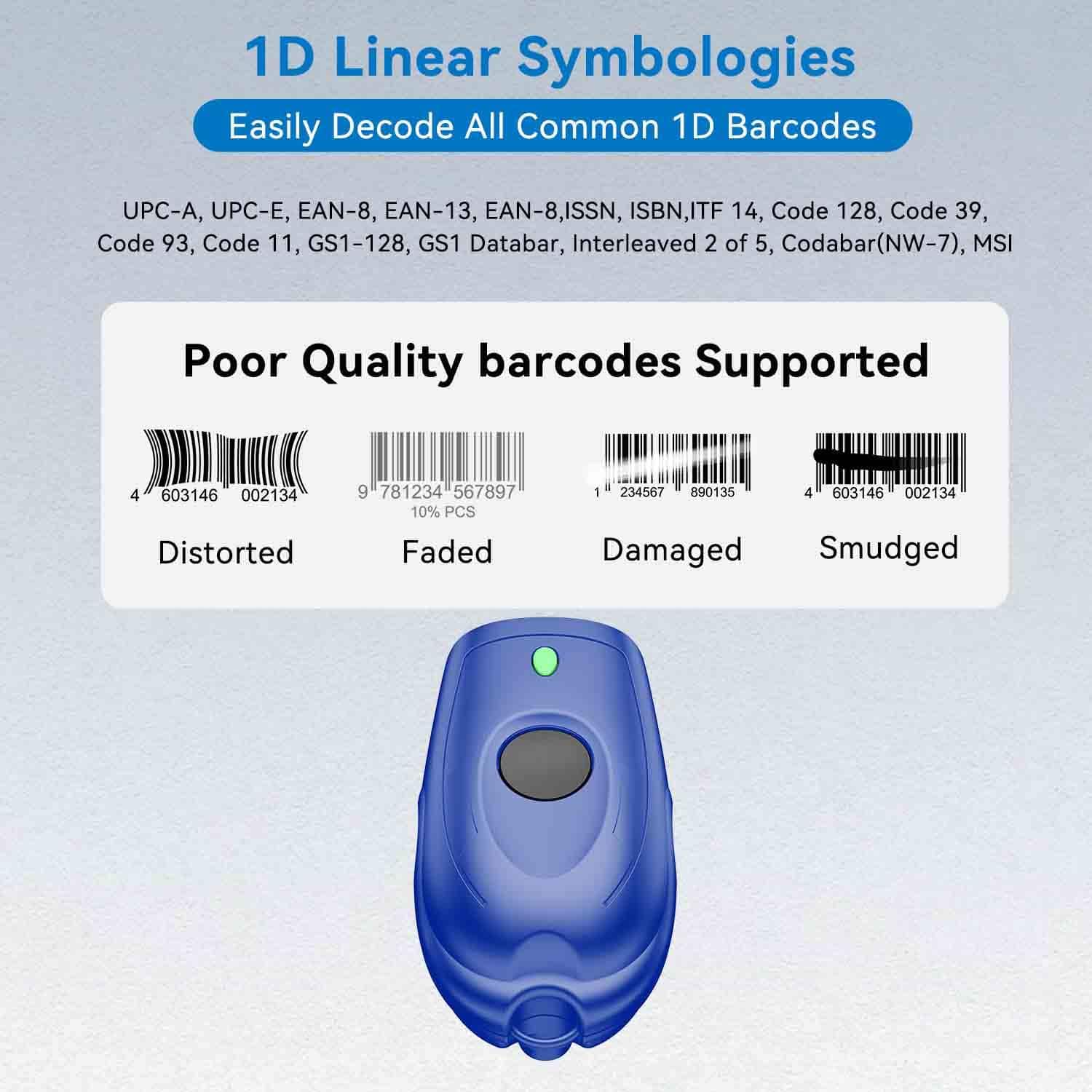 Escáner de Código de Barras Inalámbrico Alacrity Portable - Imagen 3