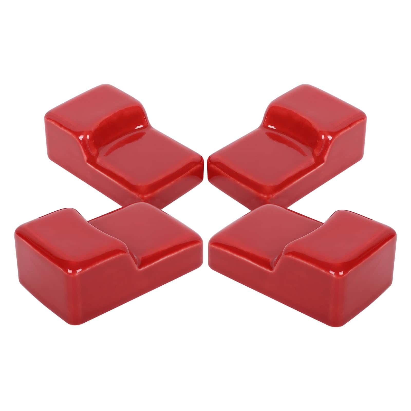 Patas de cerámica para parrilla Kamado, juego de 4 para