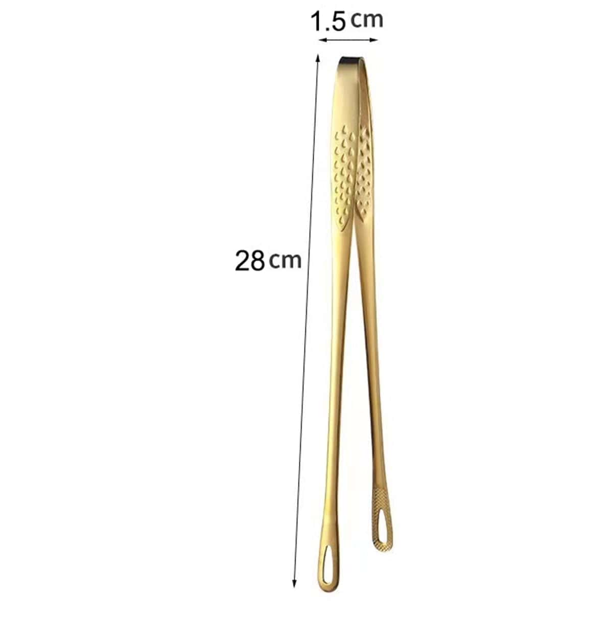 6 Pzas 11 Pulgadas Pinzas Coreanas de Barbacoa de Acero - Imagen 3