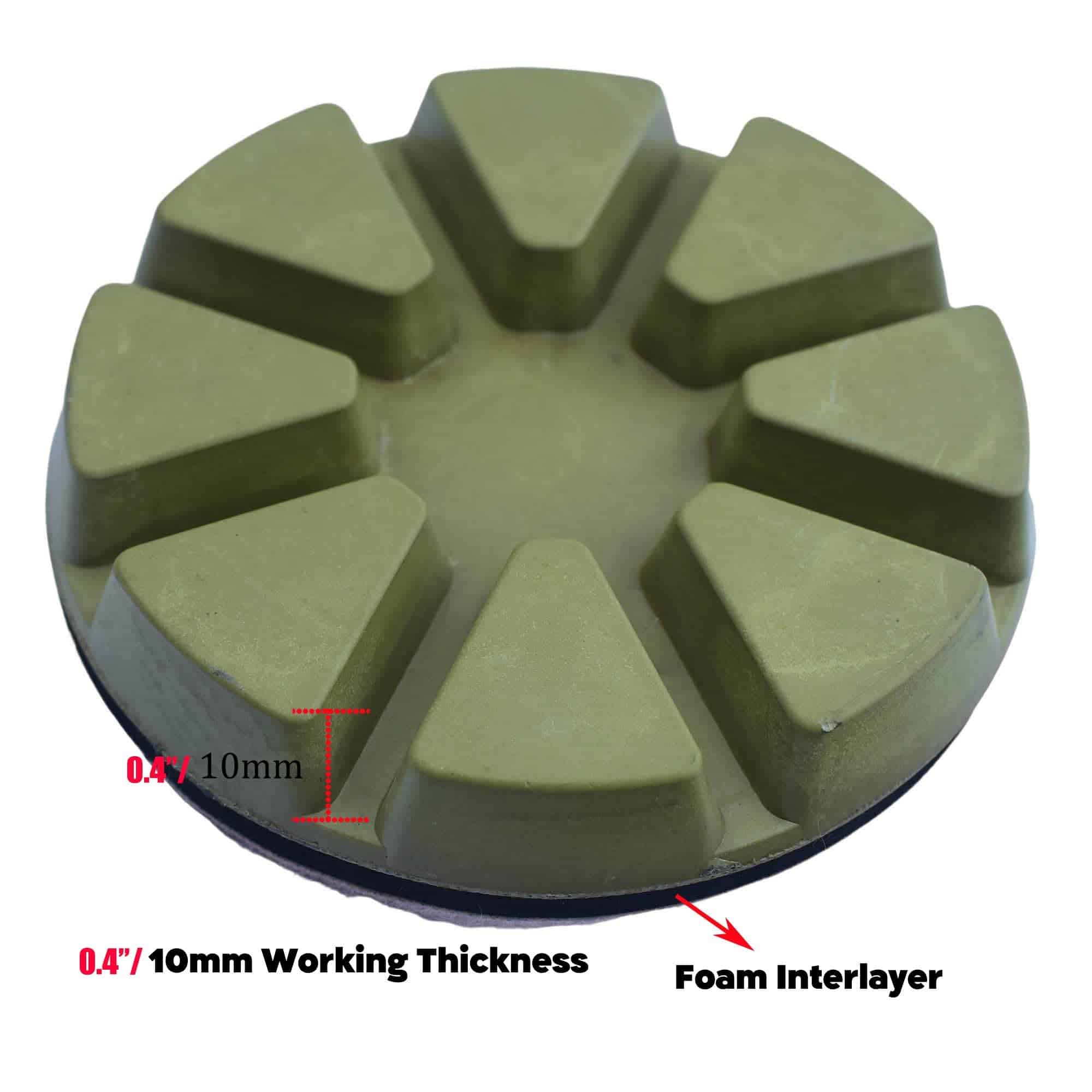 Juego de 3 Almohadillas de Pulido de Resina de 3 pulgadas, - Imagen 3