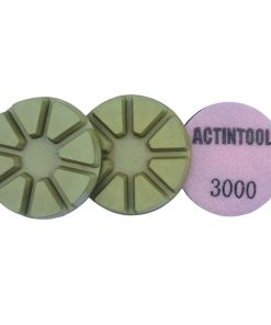 Juego de 3 Almohadillas de Pulido de Resina de 3 pulgadas,