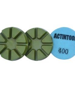 Juego de 3 almohadillas de pulido de hormigón y piedra de 3