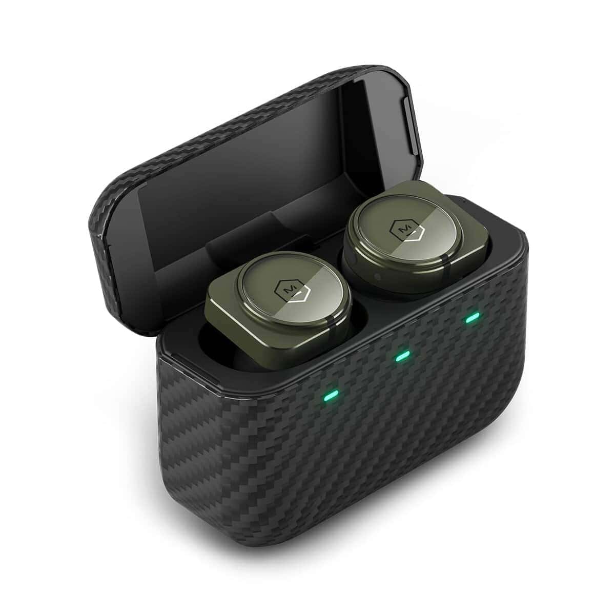 Audífonos Inalámbricos True Wireless Master -Verde / Estuche
