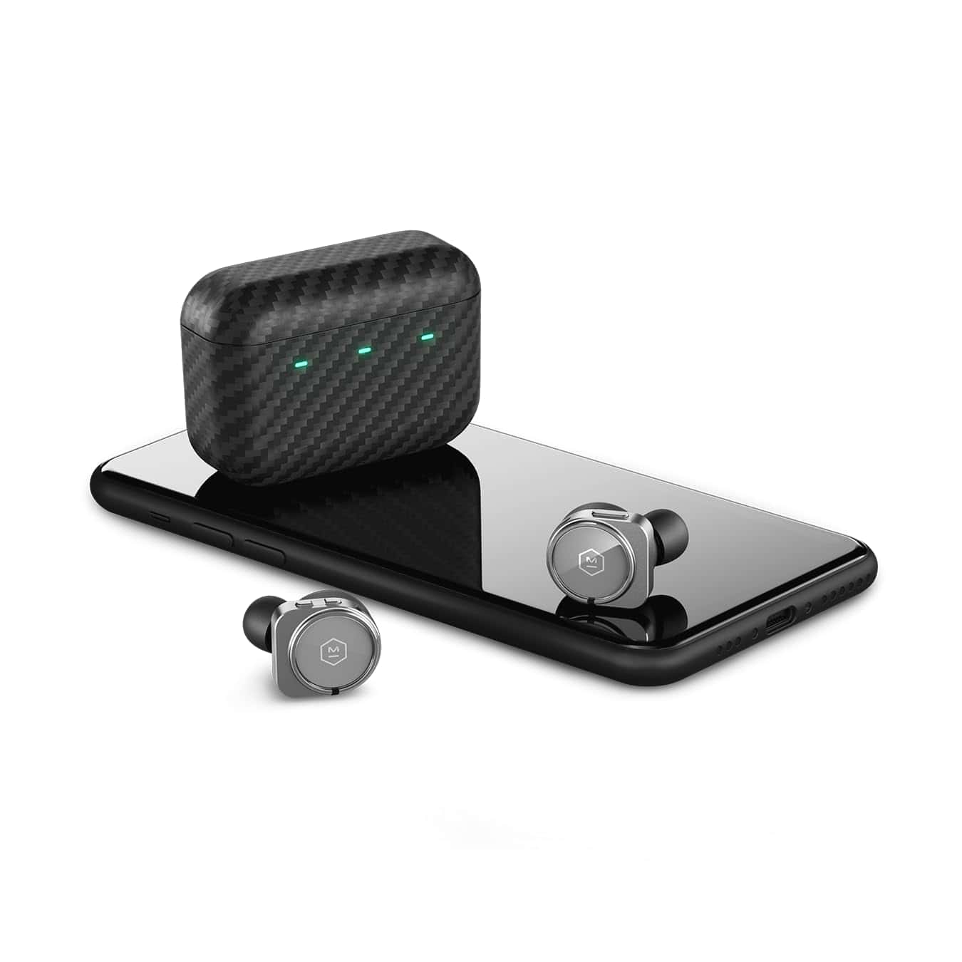 Audífonos inalámbricos True Wireless Master -Gunmetal - Imagen 3