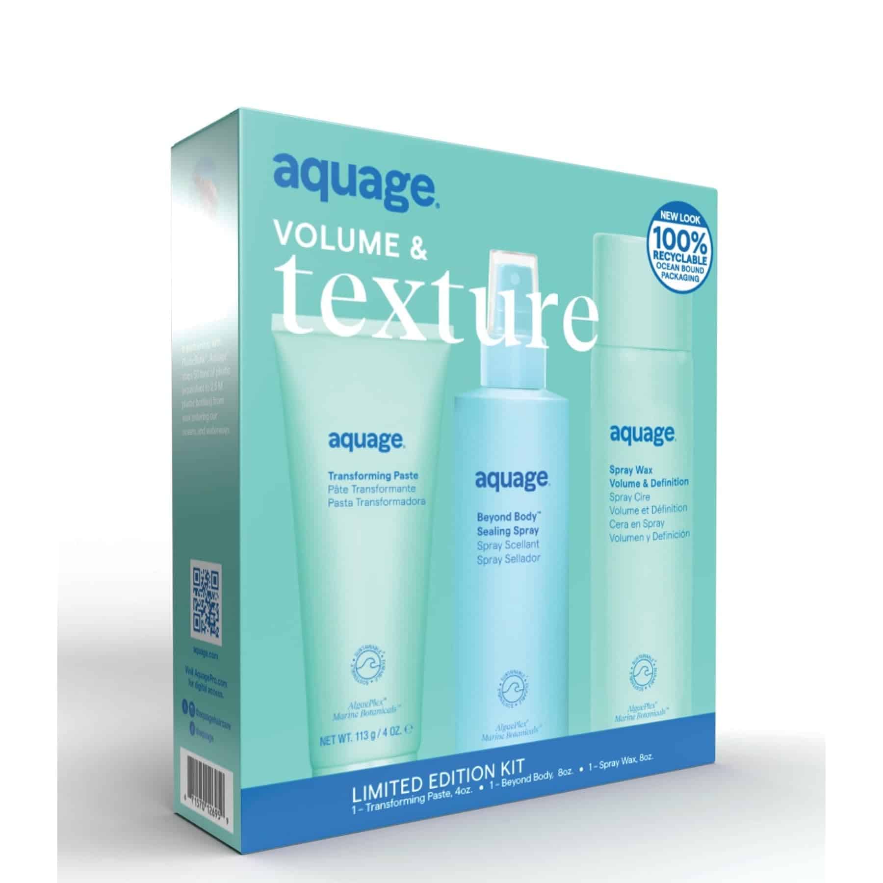 Kit de Estilismo y Textura en Edición Limitada AQUAGE,