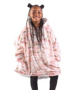 Manta Portátil con Capucha Bare Home Sherpa Fleece - Tamaño