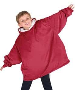 Manta con Capucha de Forro Polar Bare Home - Manta con