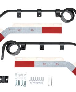 Colgador de guardabarros inclinado con 3 bobinas de resorte