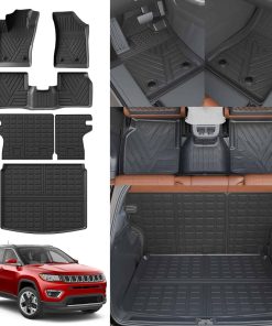 Tapetes Rongtaod compatibles con Jeep Compass 2017-2025