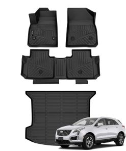 Tapetes de piso para automóvil y protectores -Negro