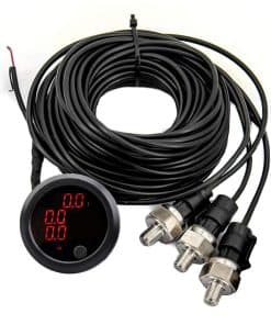 Medidores de presión de aire ZHSYMX de tres pantalla 290