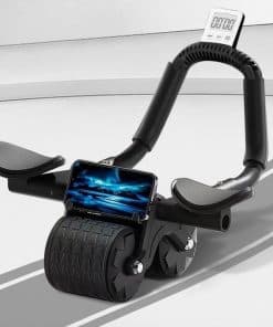 2024 Nuevo Rueda de Rodillos Abdominales con Temporizador y