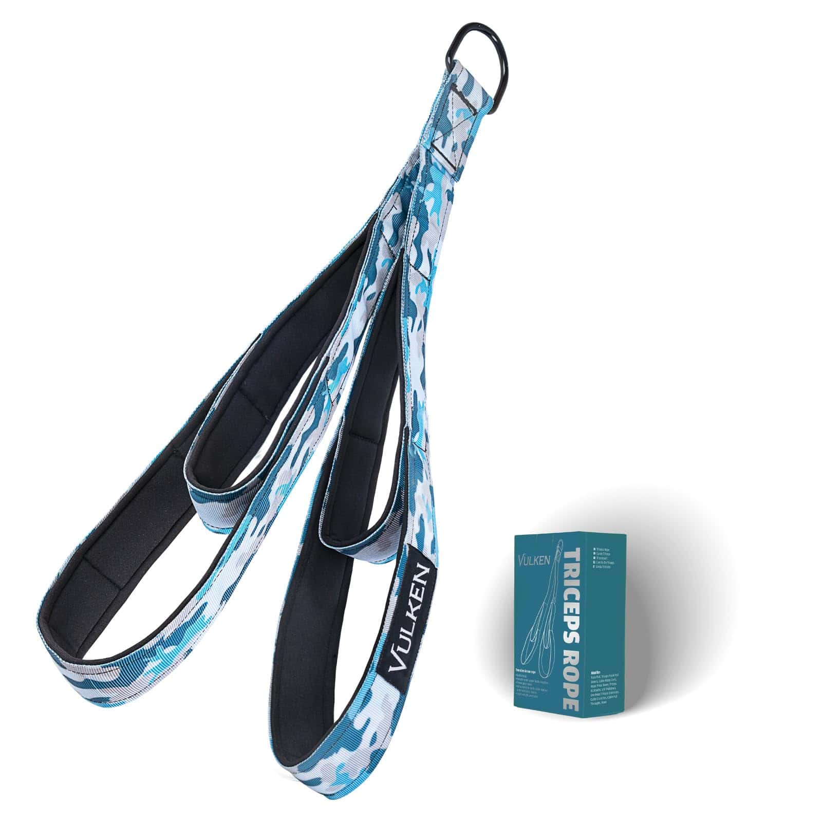 Vulken Tricep Rope Cable Attachment, 24 Pulgadas & 17