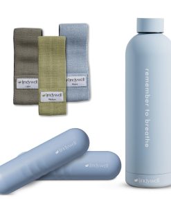 Equipo de Pilates Lindywell Home - Bandas de -Azul Cielo