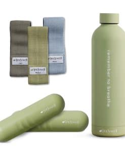 Equipo de Pilates Lindywell Home - Bandas de -Aloe Green