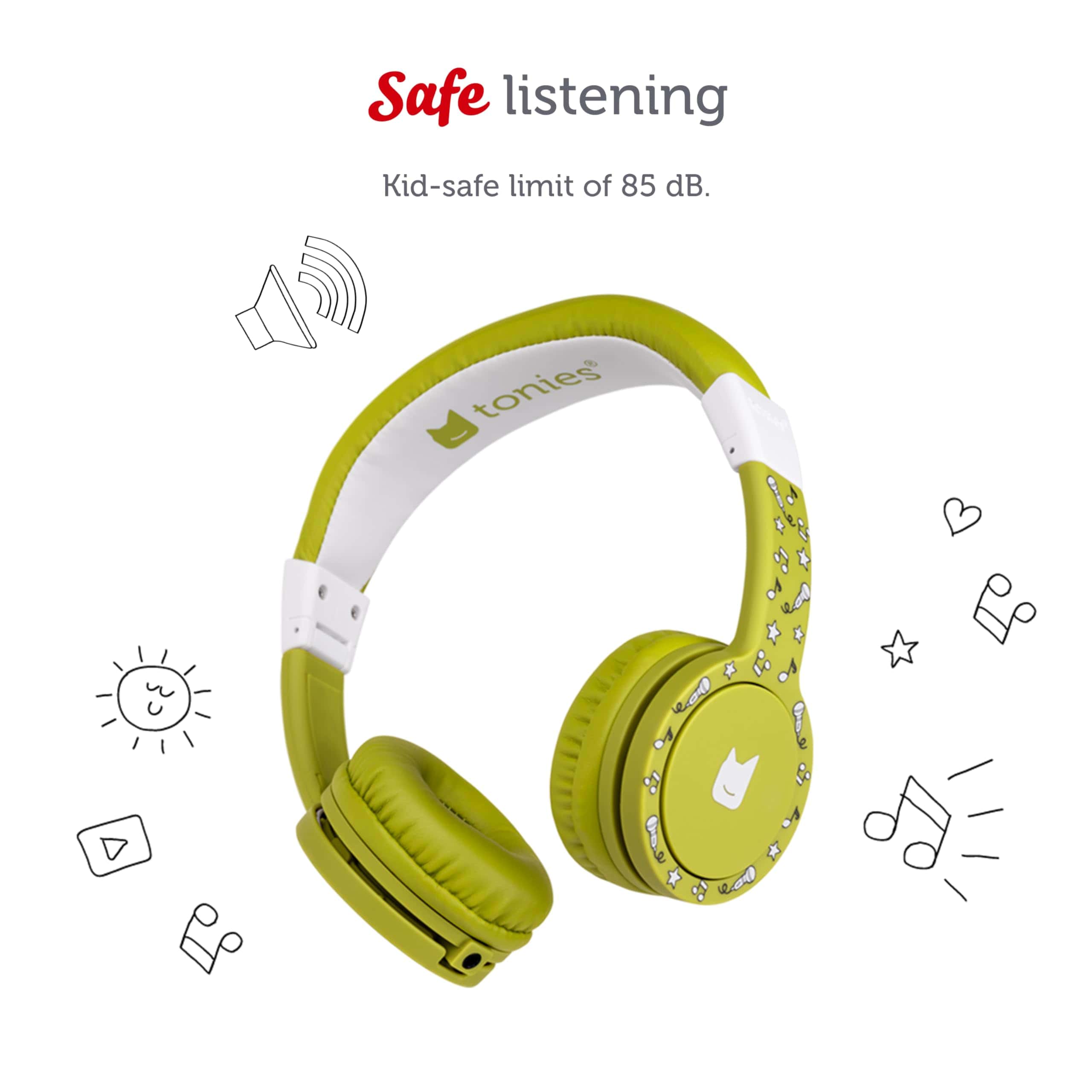 Audífonos Plegables con Cable Tonies para Niños - Diseñados - Imagen 4