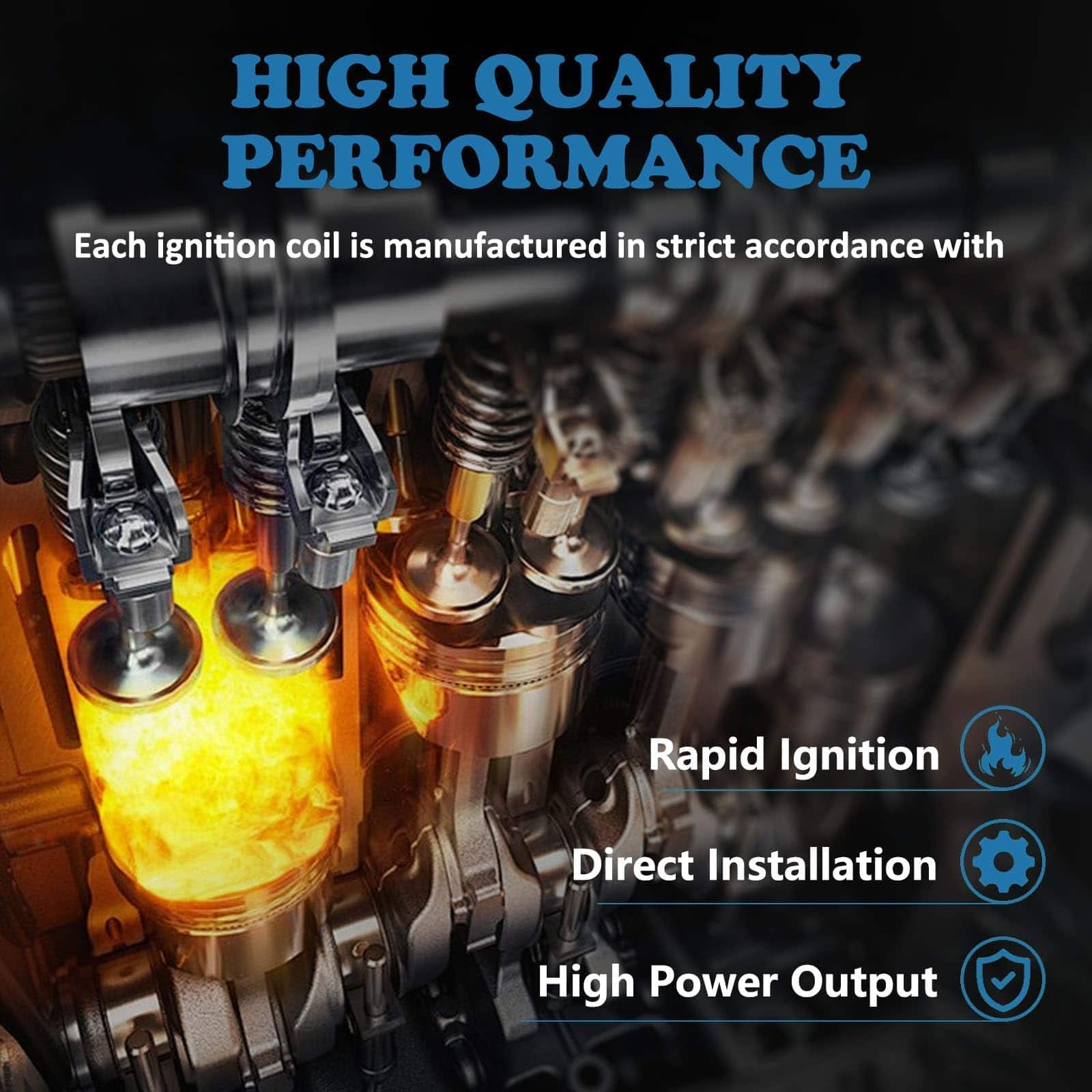 Conjunto de 6PCS de bobinas de encendido UF550 OYEAUTO - Imagen 6