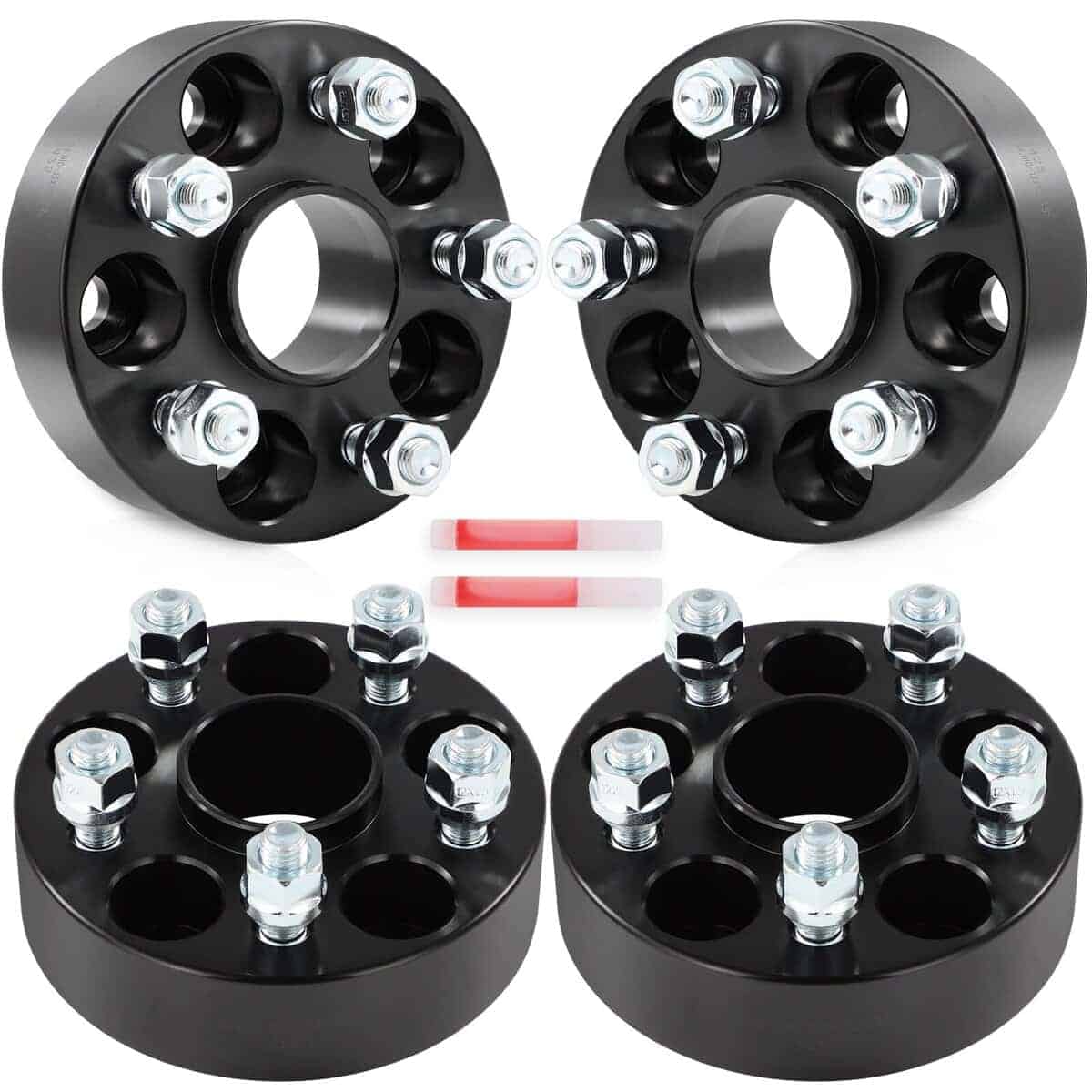 SCITOO 4Pcs Separadores de Rueda 5x100 1.5" Bore 54.1mm