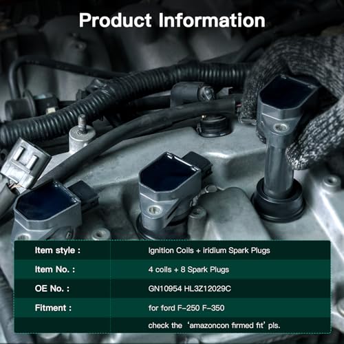 Paquete de 8 bobinas de encendido + 16 bujías de iridio - Imagen 3
