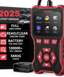 LOERUMG Escáner Profesional OBD2 Herramienta de Diagnóstico