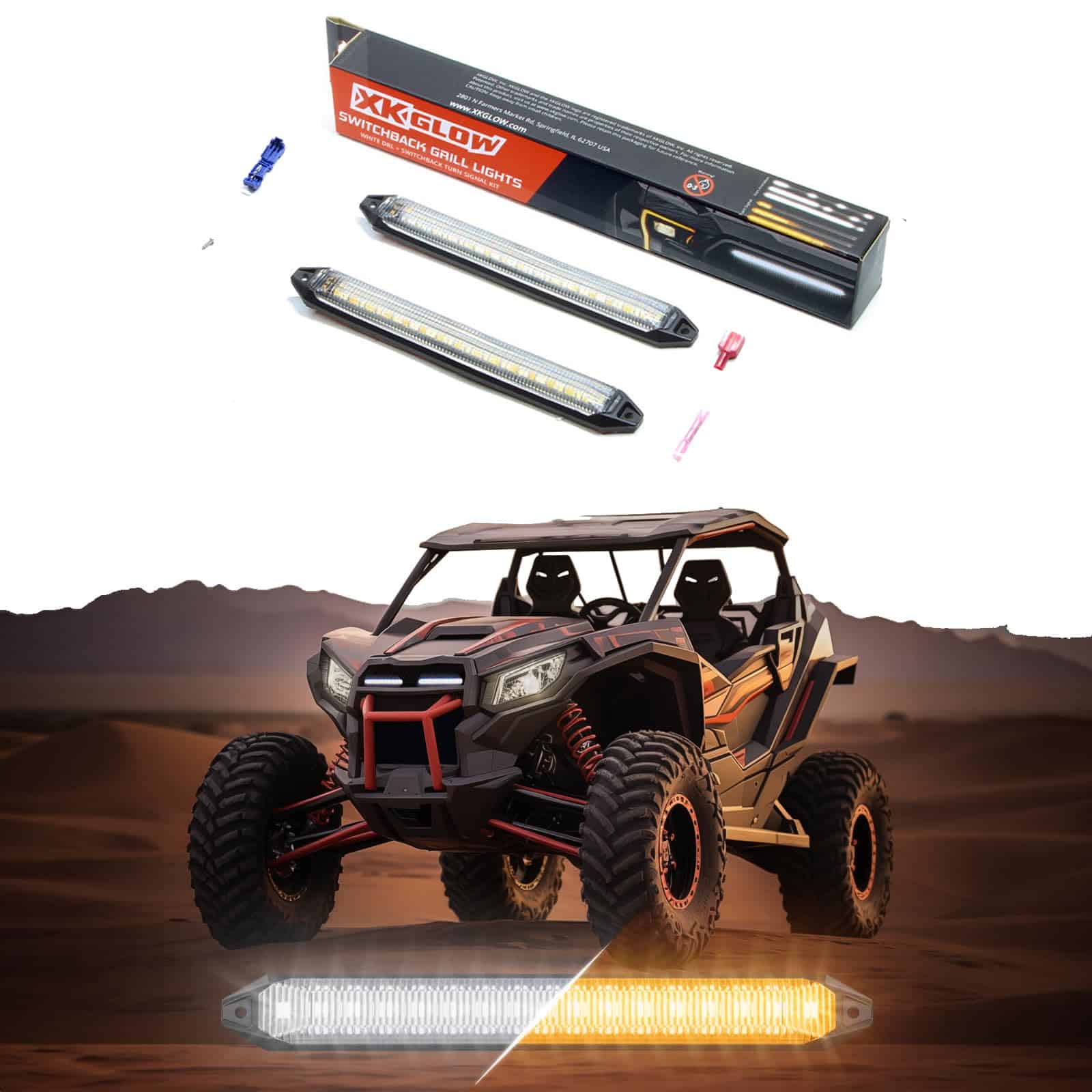 Luces de la Parrilla de Cambio de 6" con Animación de