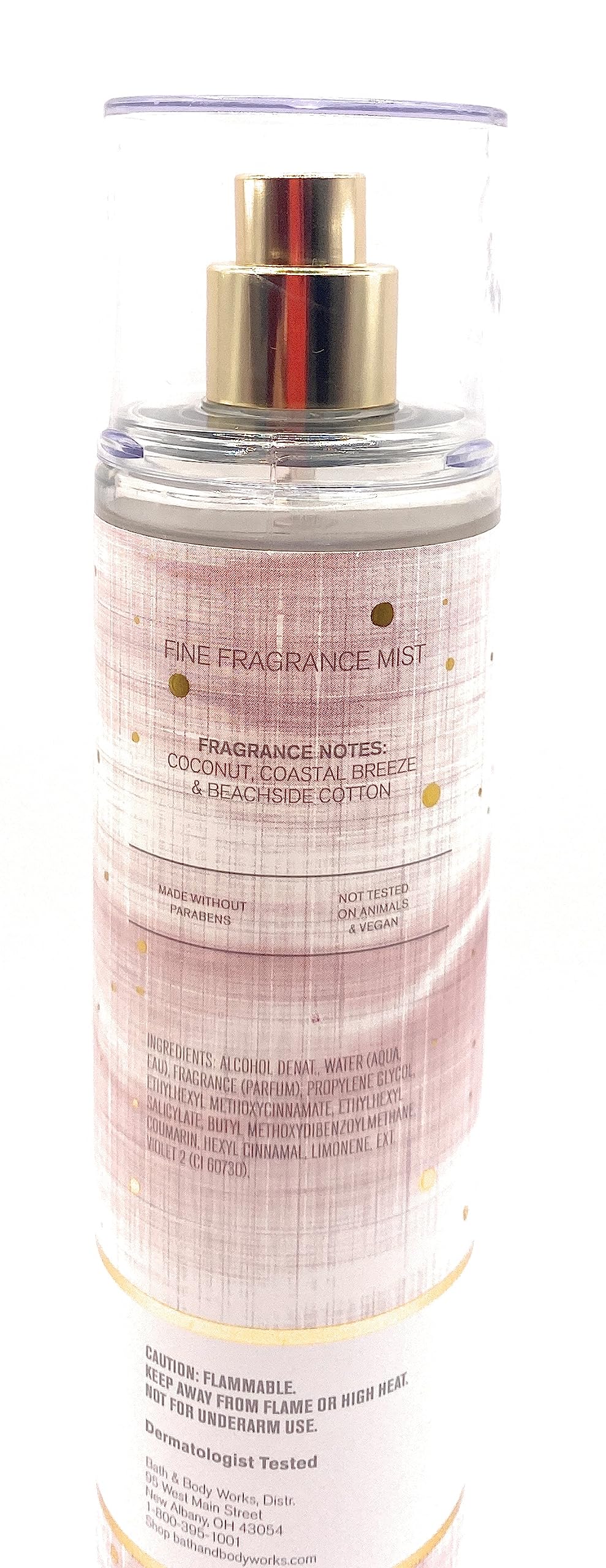 Bath & Body Works Fresh Coconut & Cotton Fine Fragrance - Imagen 3