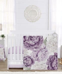 Set de ropa de cama Sweet Jojo Designs de 4 piezas para