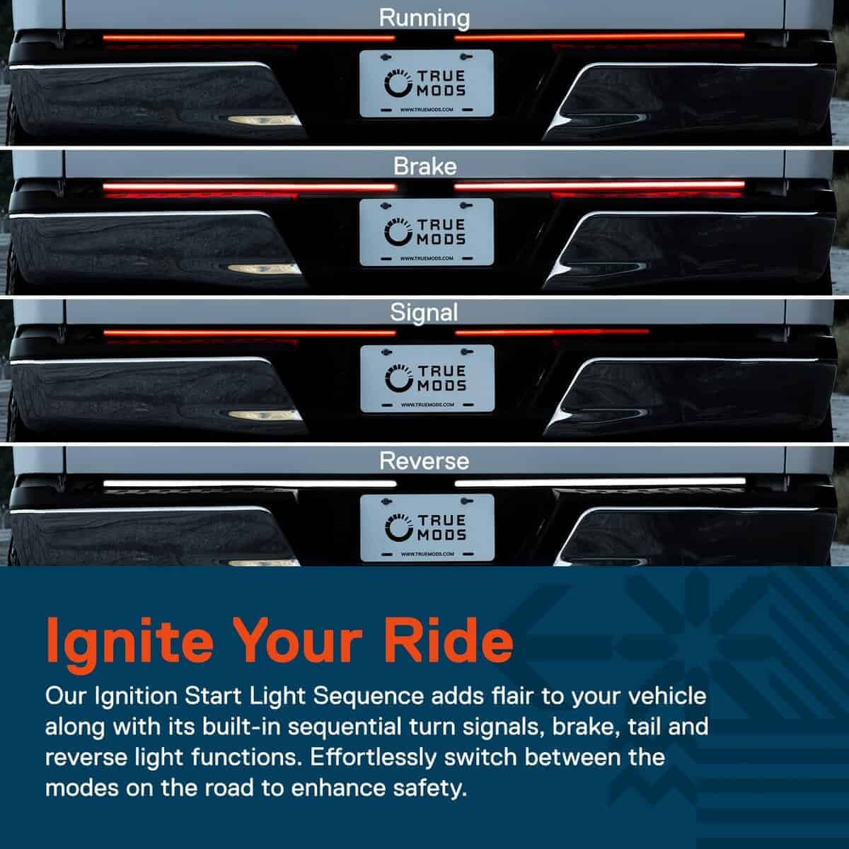 Barra de luz para la parte trasera de 60 pulgadas True Mods - Imagen 4