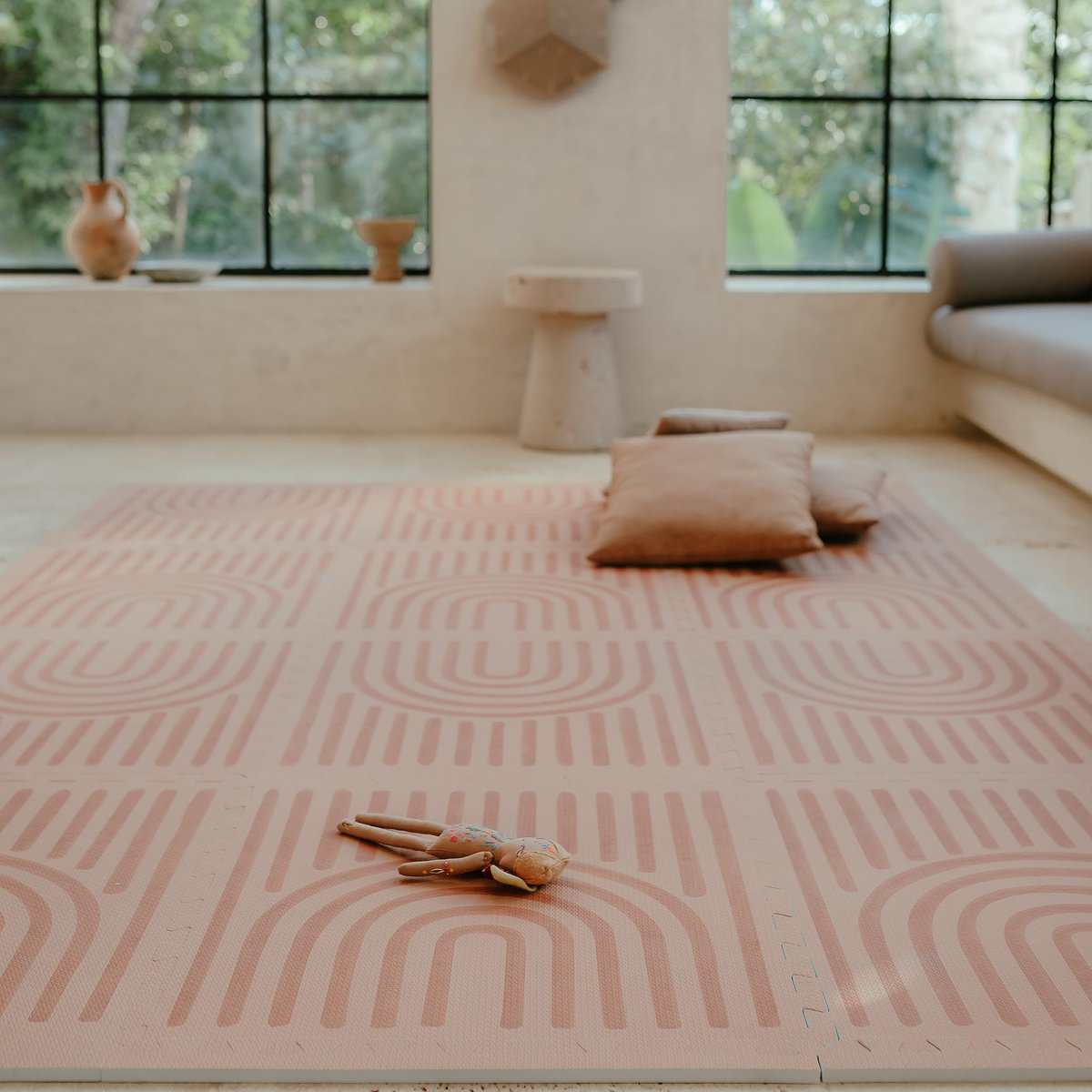 Tapete de Juegos Toddlekind - Tapete de Espuma -Caoba - Imagen 10