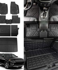 Tapetes para piso Rongtaod compatibles con 2019-2023 Jeep