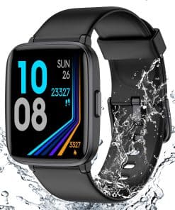 Reloj de Seguimiento de Fitness con -Negro