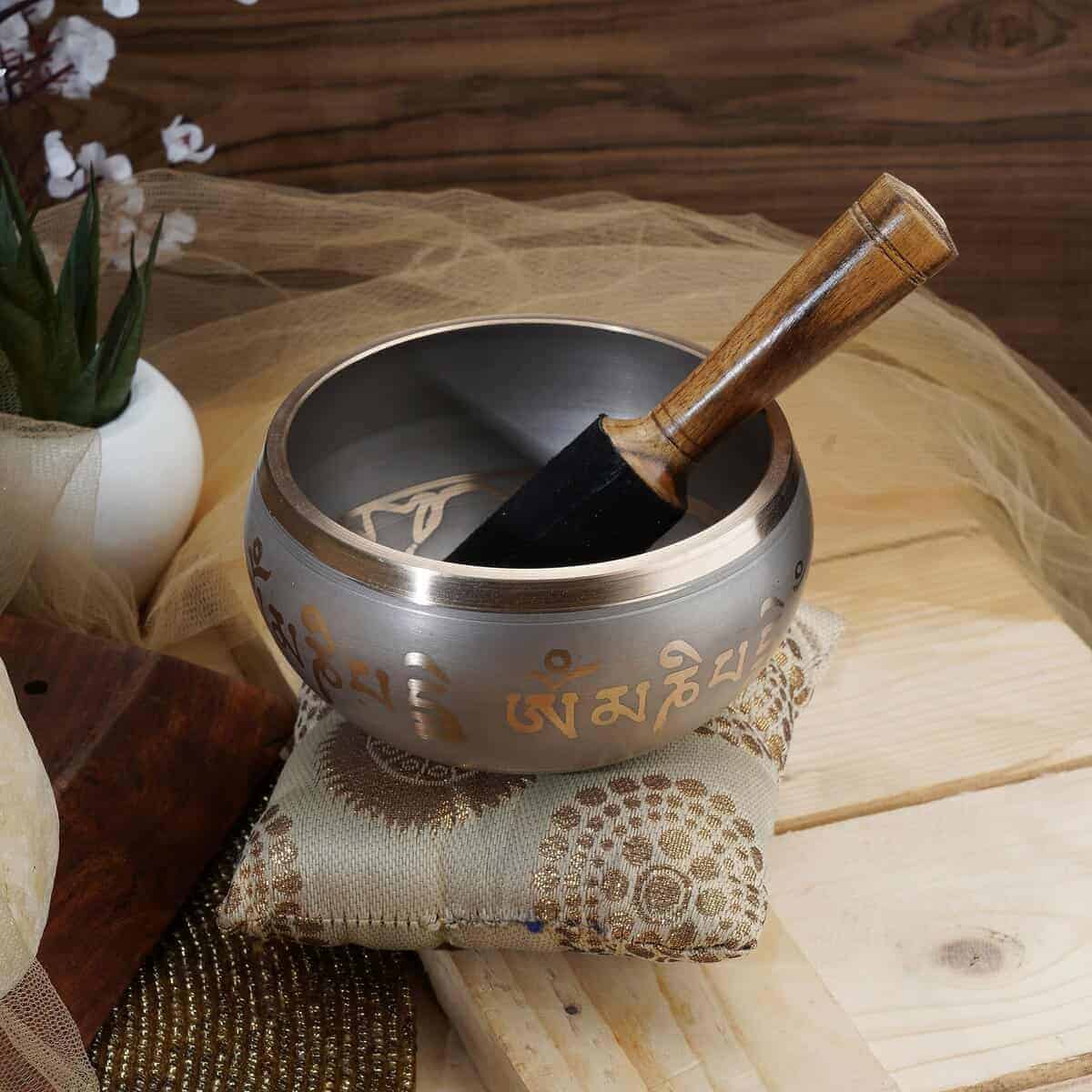 Conjunto de Cuencos Tibetanos Ajuny - Cuenco de Sonido de - Imagen 7