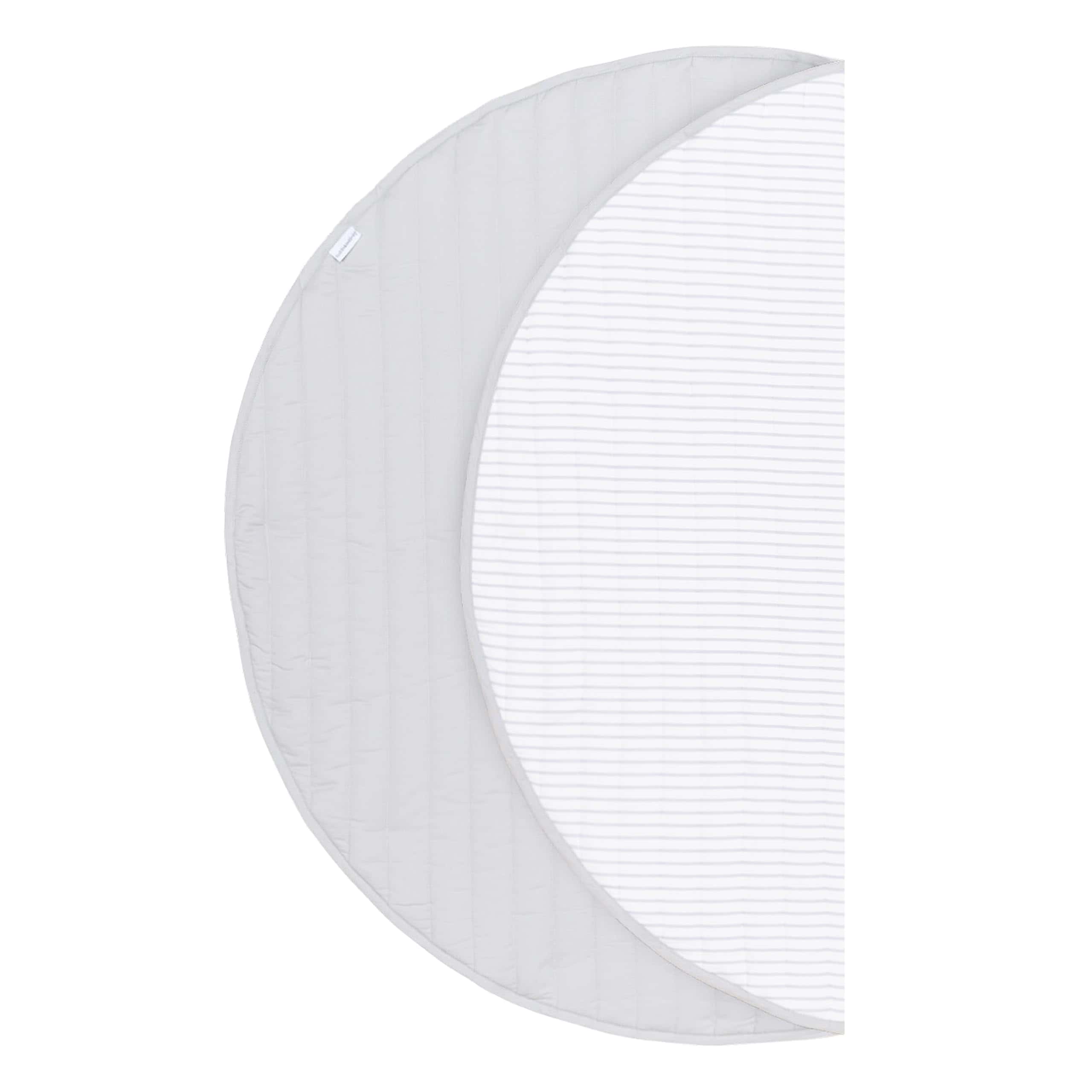 Tapete de Juego Reversible de Algodón Orgánico -Gris - Imagen 3