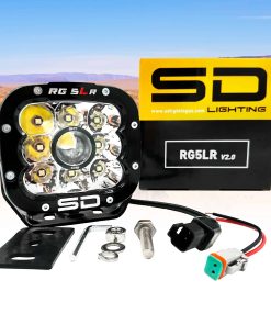 Luz LED SD Lighting de 5 Pulgadas RG-5LR Lente Transparente
