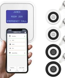 FORFEND Caregiver Pager Negro