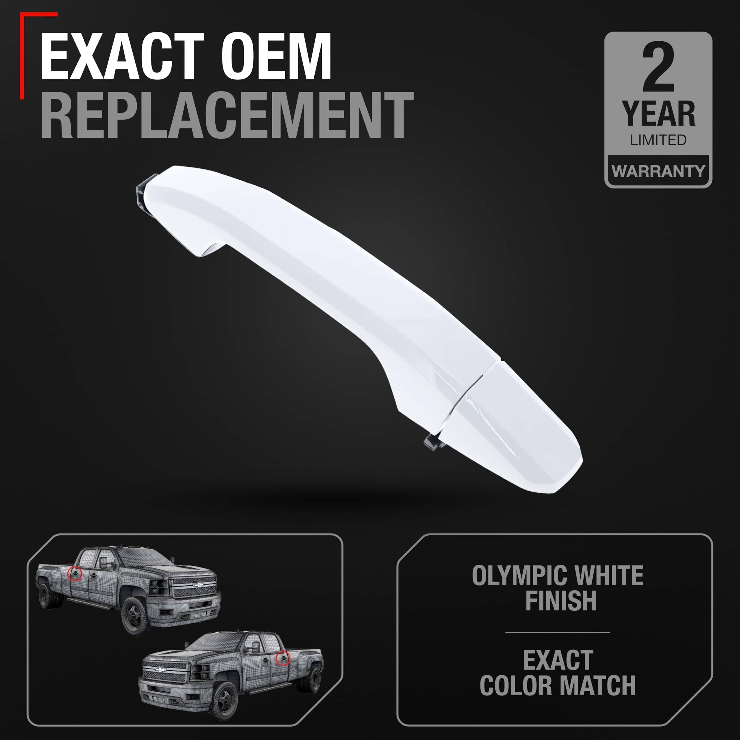 Manija de puerta exterior trasera del conductor y del - Imagen 3