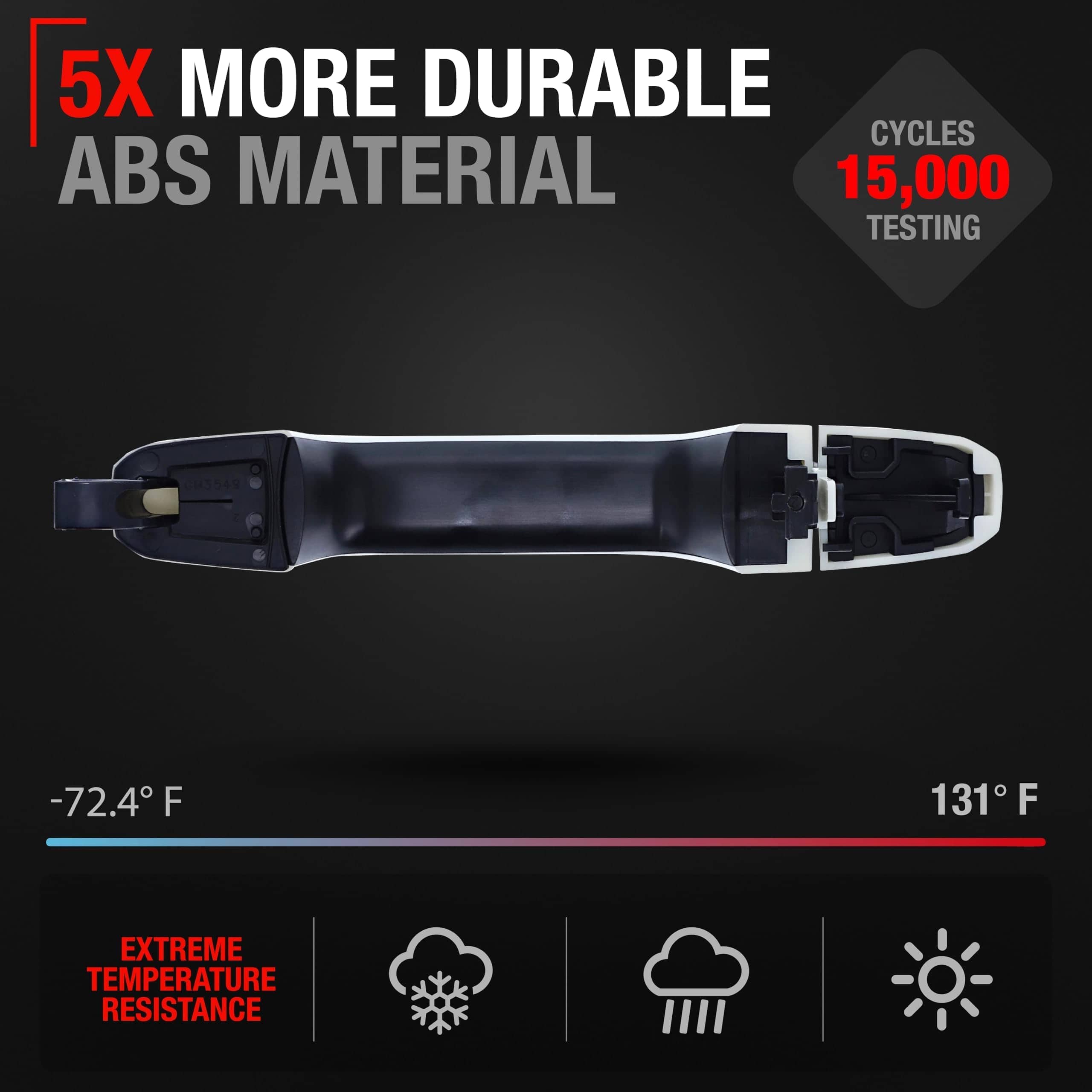 Manija de puerta exterior trasera del conductor y del - Imagen 4