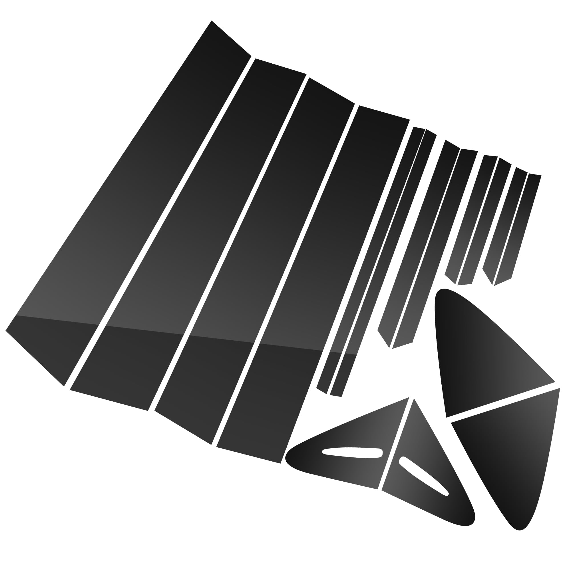 16 Pcs Compatible con Toyota Corolla 2019-2023 Pegatinas - Imagen 3