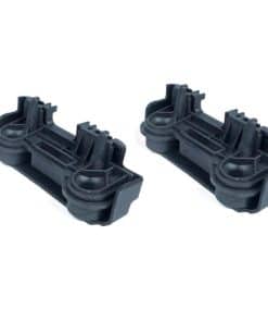 Juego de 2 ruedas para rejilla y portarrollos de