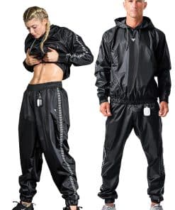 Traje de Sauna Elite Sports para Pérdida de -Negro